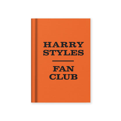 Harry Styles Fan Club Fabric Hardback Notebook (A7) (13482)