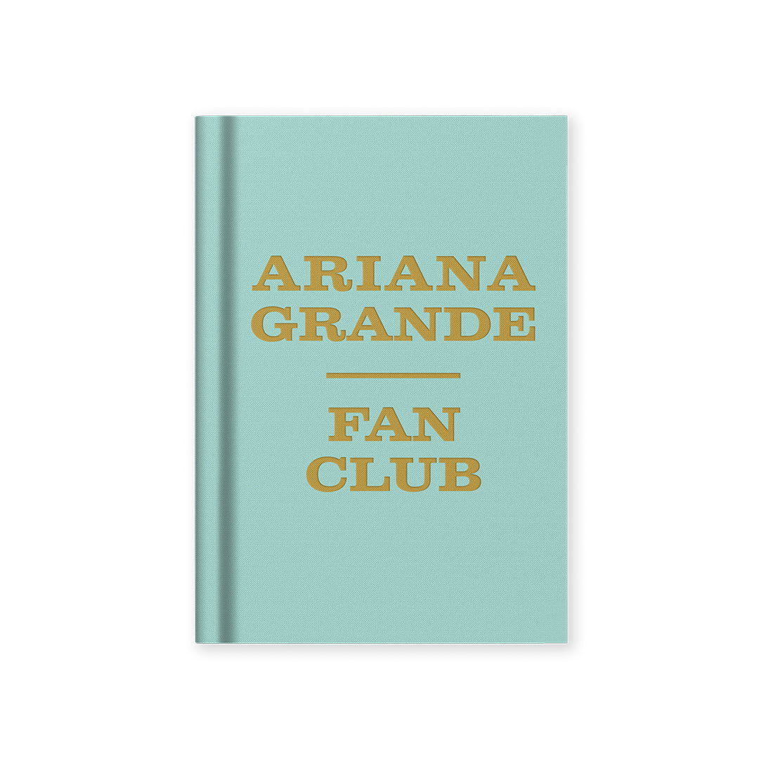 Ariana Grande Fan Club Fabric Hardback Notebook (A7) (13483)
