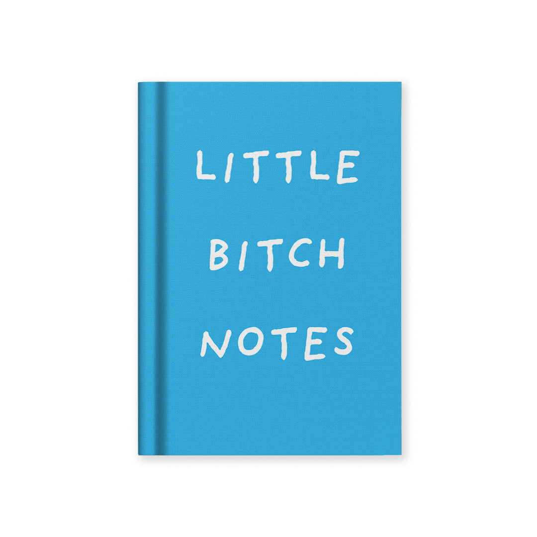 Little Bitch Notes Fabric Hardback Notebook (A7) (13487)