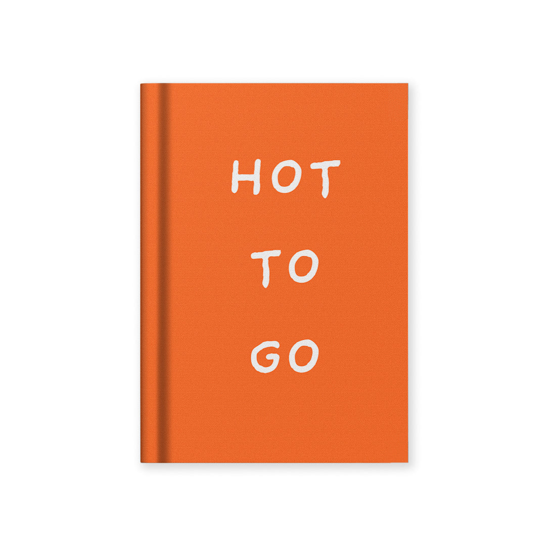 Hot To Go A7 Fabric Hardback Notebook (13490)