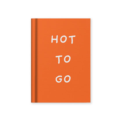Hot To Go A7 Fabric Hardback Notebook (13490)