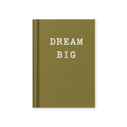 Dream Big A7 Fabric Hardback Notebook (13492)