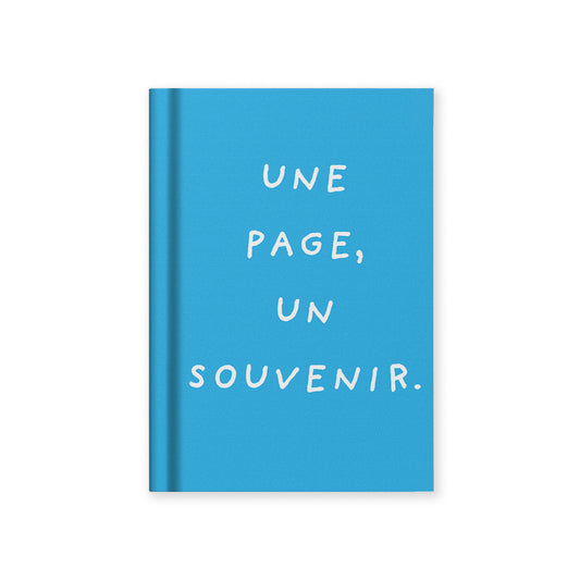 Une Page, Un Souvenir Fabric Hardback Notebook (A7) (14096)
