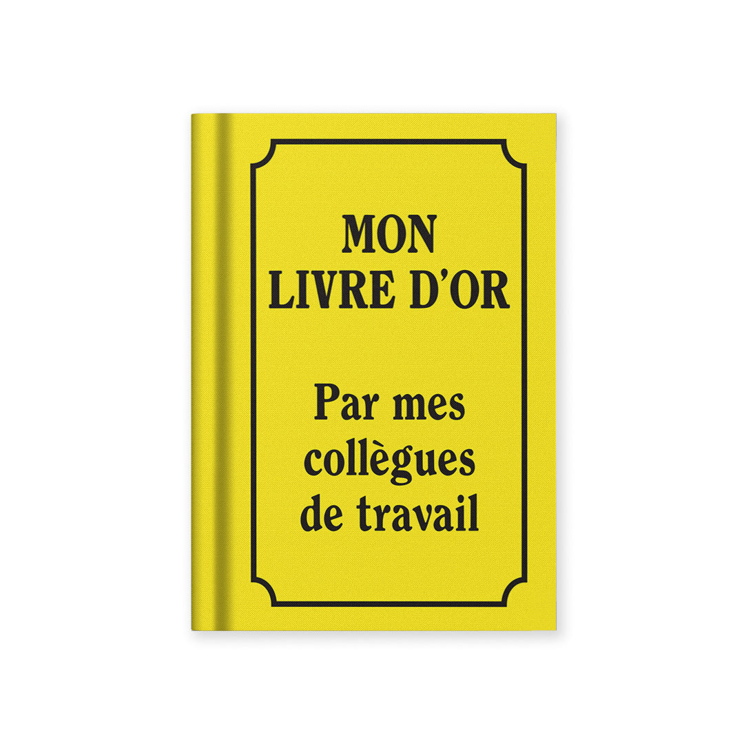 Mon Livre D'or A7 Fabric Hardback Notebook (14097)