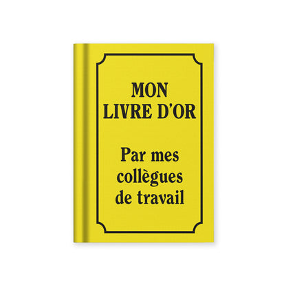 Mon Livre D'or A7 Fabric Hardback Notebook (14097)