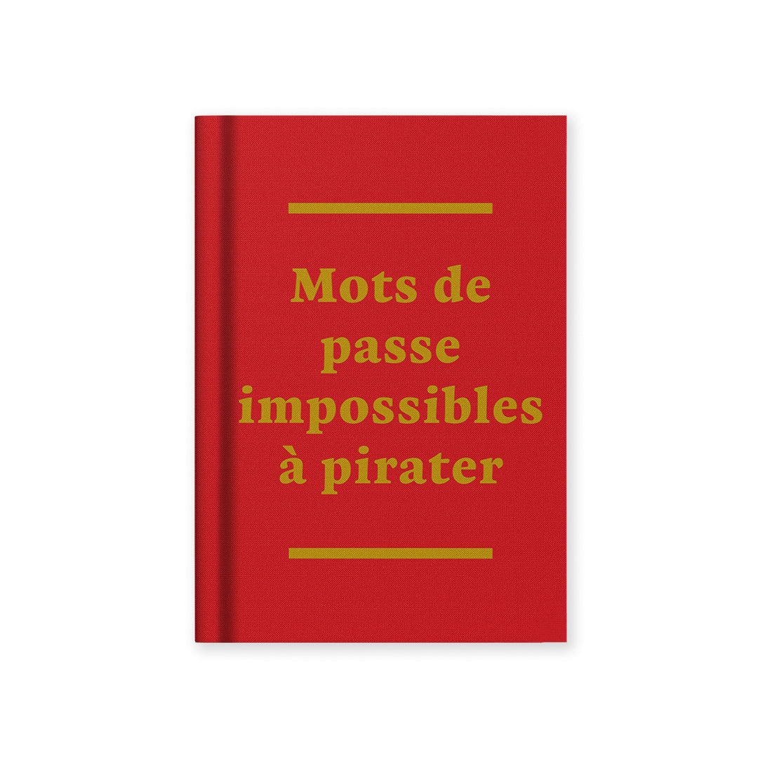 Mots de Passe A7 Fabric Hardback Notebook (14101)
