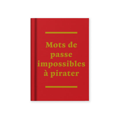 Mots de Passe A7 Fabric Hardback Notebook (14101)