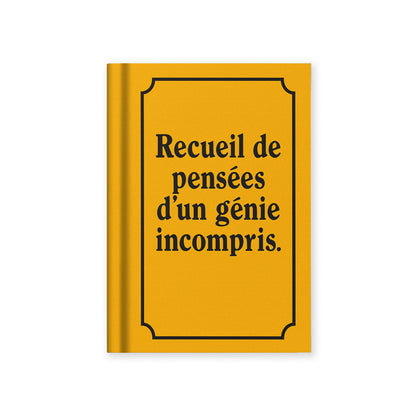 Recueil de Pensees Fabric Hardback Notebook (A7) (14104)