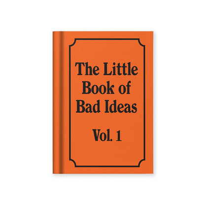 The Little Book of Bad Ideas A7 Fabric Hardback Notebook (14319)