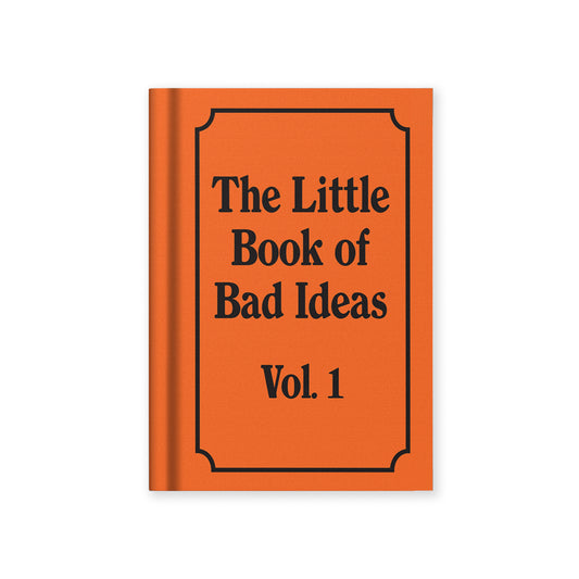 The Little Book of Bad Ideas Fabric Hardback Notebook (A7) (14319)