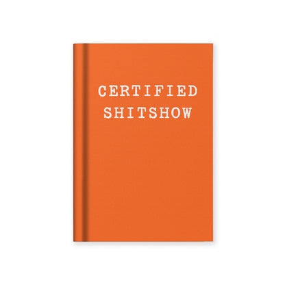 Certified Shitshow A7 Fabric Hardback Notebook (14323)