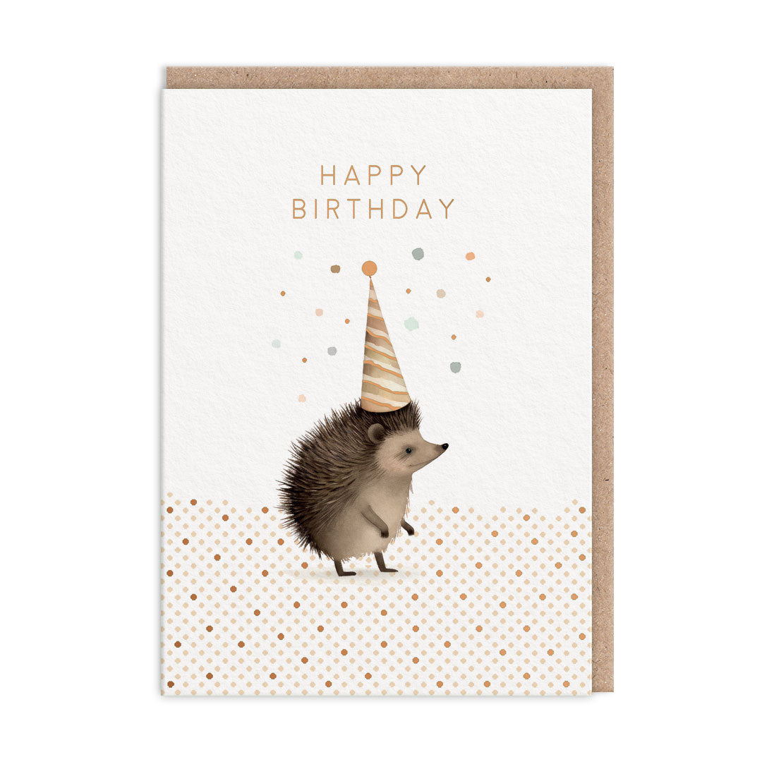 Hedgehog Birthday Card (11250)