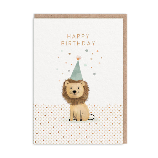Lion Birthday Card (11251)