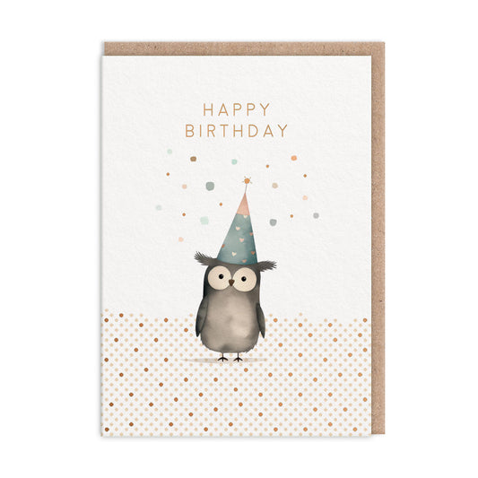 Owl Birthday Card (11252)