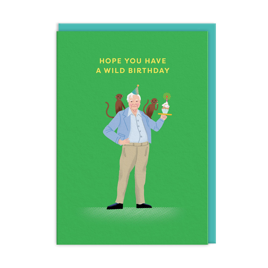 David Attenborough Birthday Card (11536)