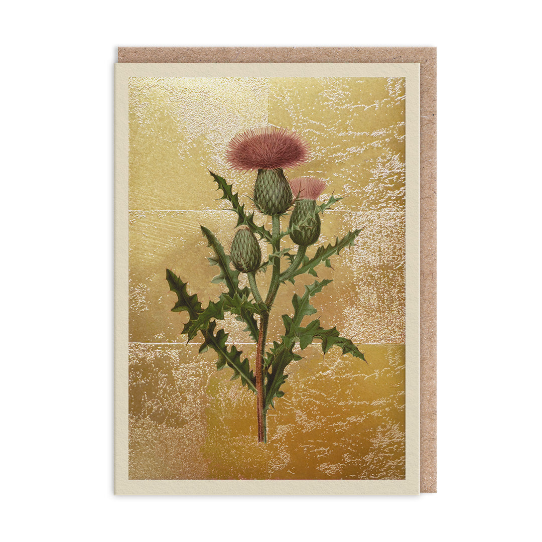 Thistle Greeting Card (12002)