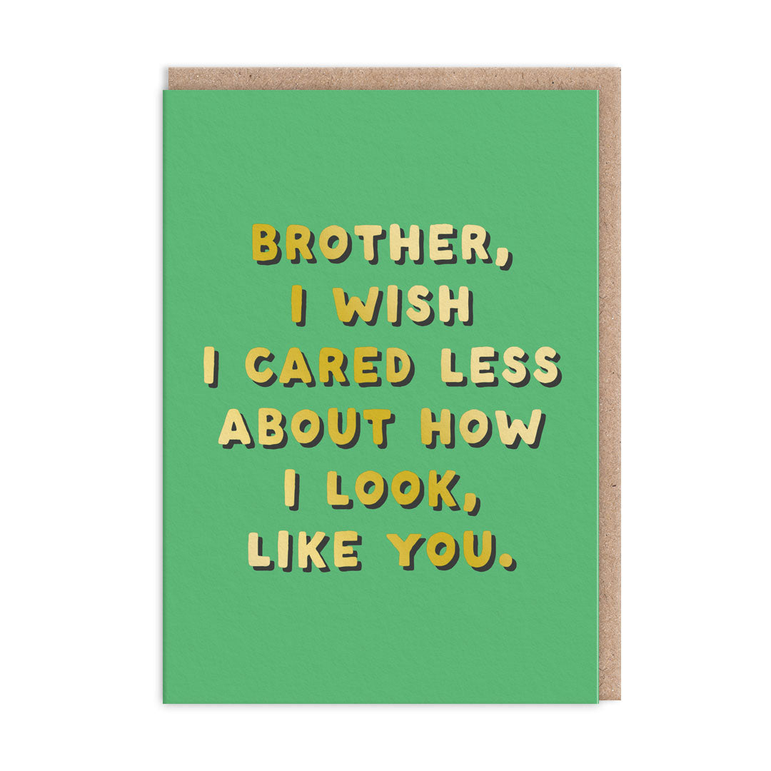 Brother - I Wish Greeting Card (12515)