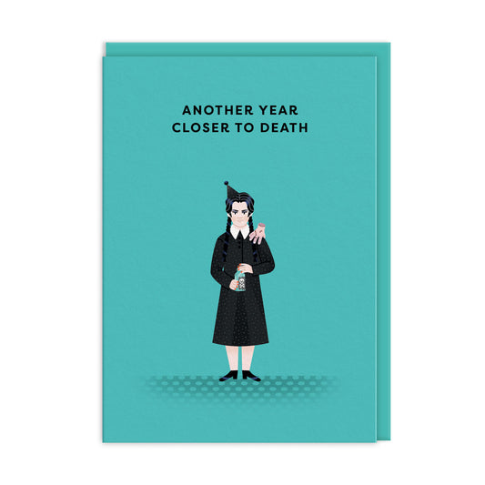 Wednesday Addams Greeting Card (13014)