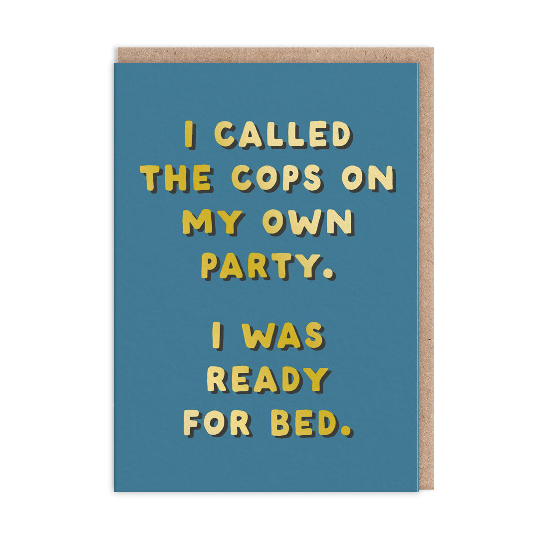 Ready For Bed Greeting Card (13097)