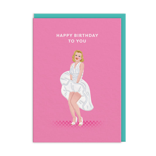 Marylin Monroe Greeting Card (13344)