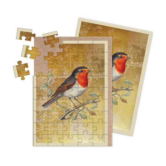 Robin Jigsaw Greeting Card (13573)