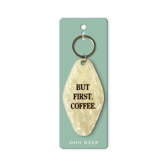 But First Coffee Keyring (13403)