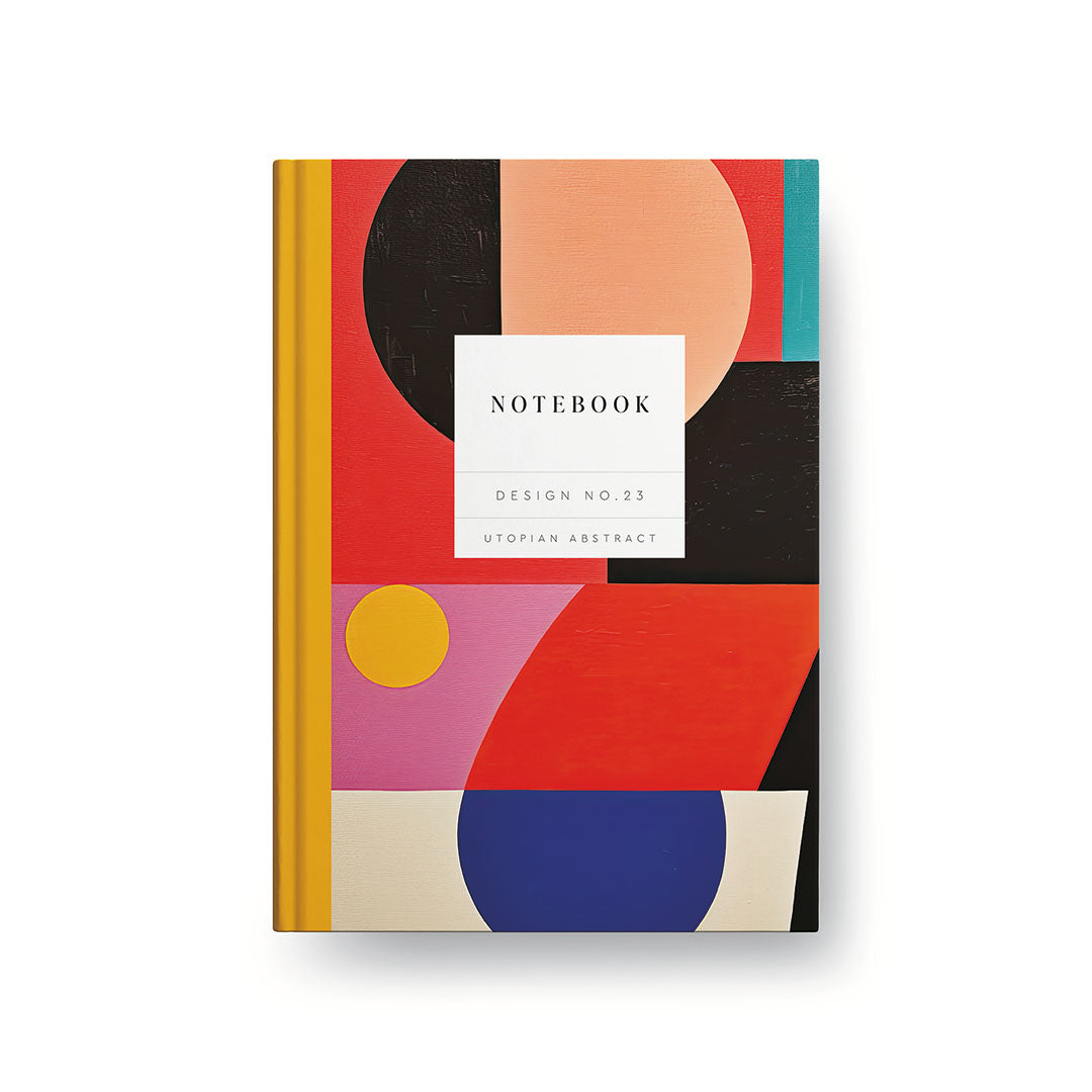 Design No.23 Utopian Abstract Hardback Notebook (10595)