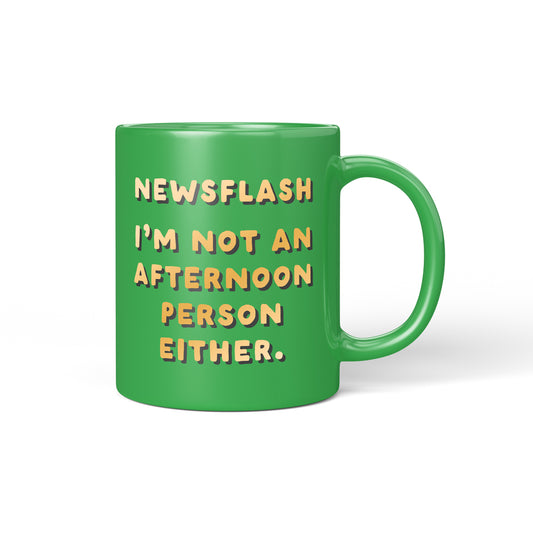 Newsflash Ceramic Mug (11801)