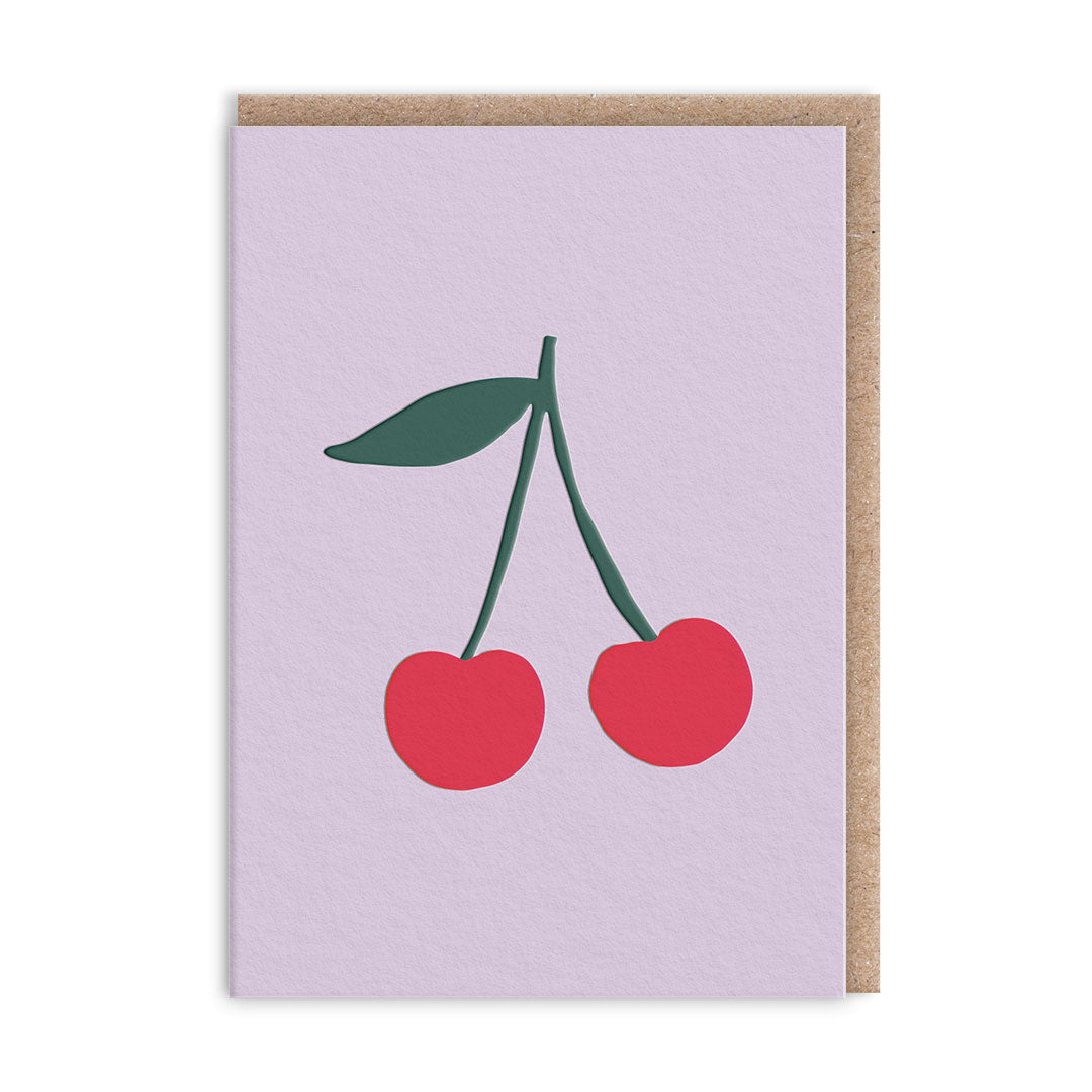 Cherries Mini Greeting Card (14378)