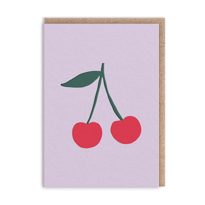 Cherries Mini Greeting Card (14378)
