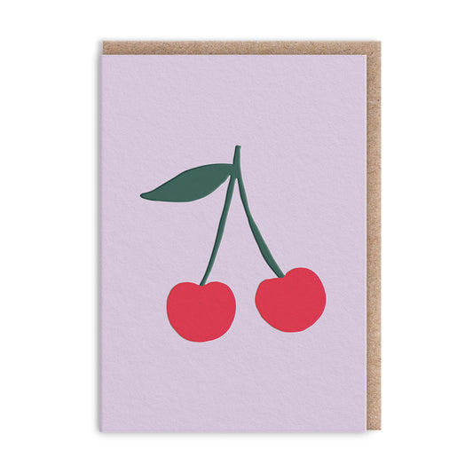 Cherries Mini Greeting Card (14378)