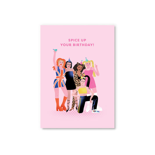 Spice Girls Postcard (12295)