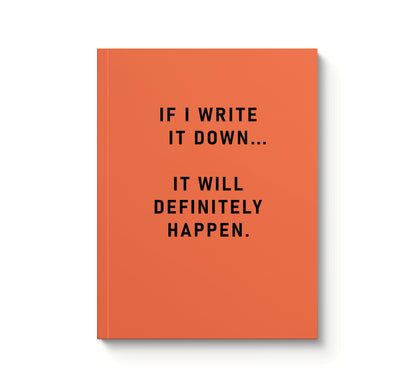 Definitely Happen Notebook (10419)