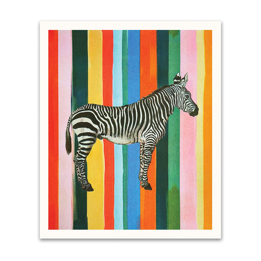 Zebra Riso Print (12x10)(12176)