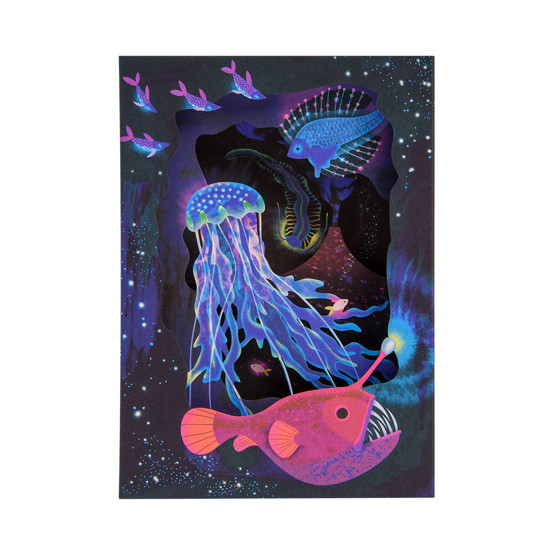 Deep Sea 3D Greeting Card (13674)