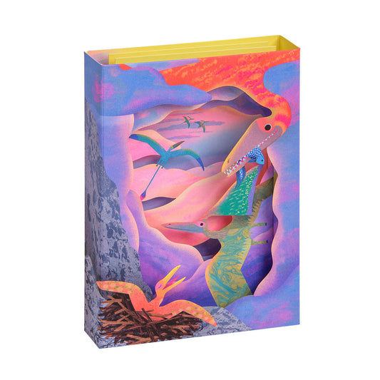 Flying Dinosaurs Greeting Card (3D) (13675)