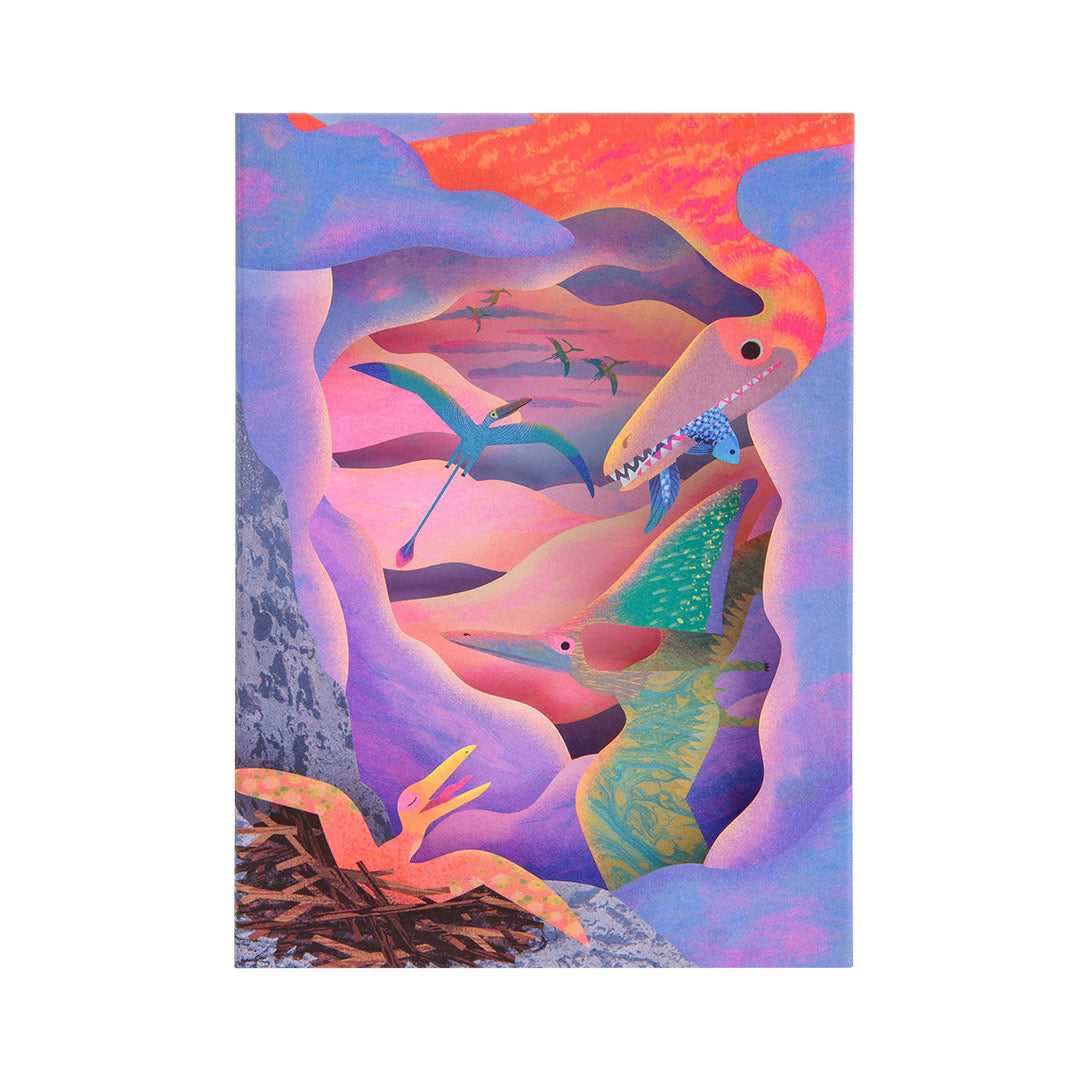 Flying Dinosaurs 3D Greeting Card (13675)