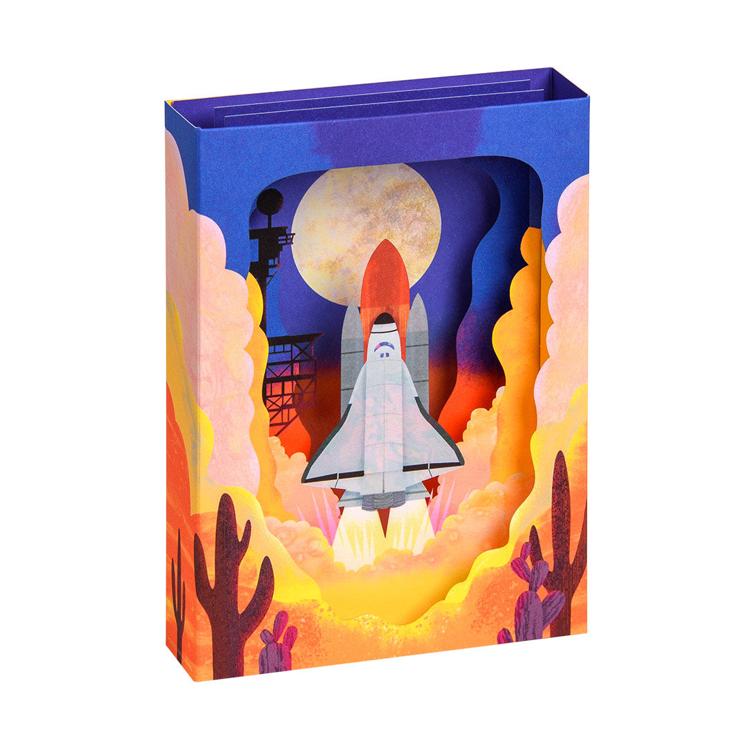 Space Shuttle 3D Greeting Card (13681)