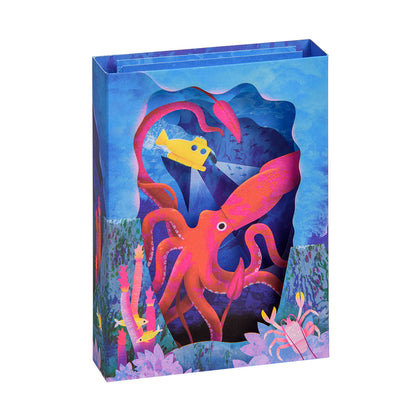 Submarine 3D Greeting Card (13682)
