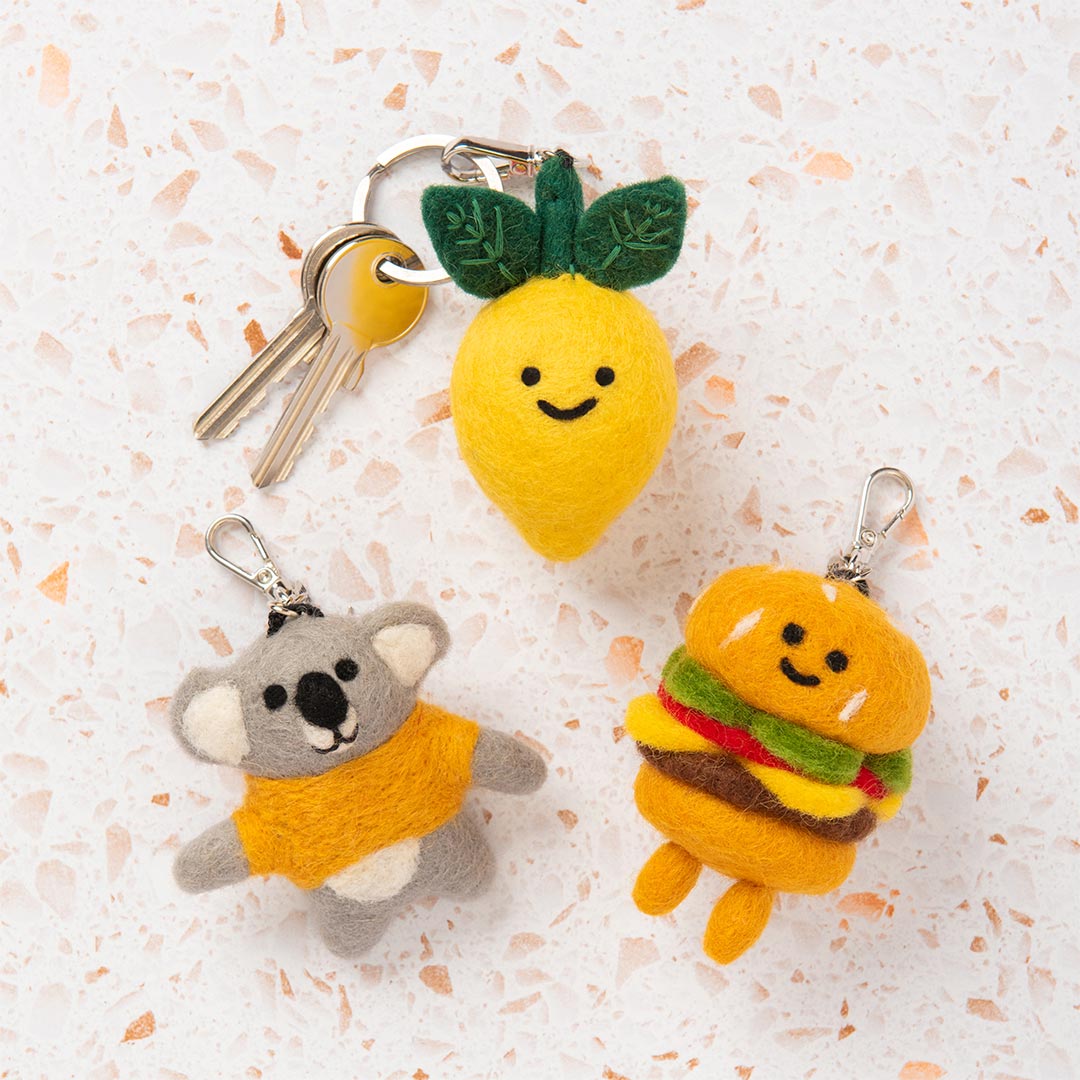 Kole The Koala Felt Keychain (13964)