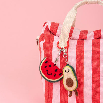Ava The Avocado Felt Keychain (13943)