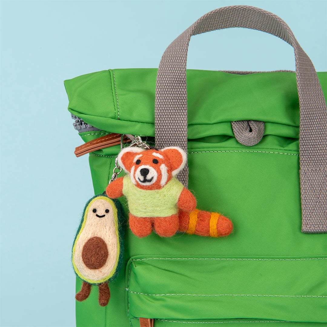 Remi The Red Panda Felt Keychain (13965)