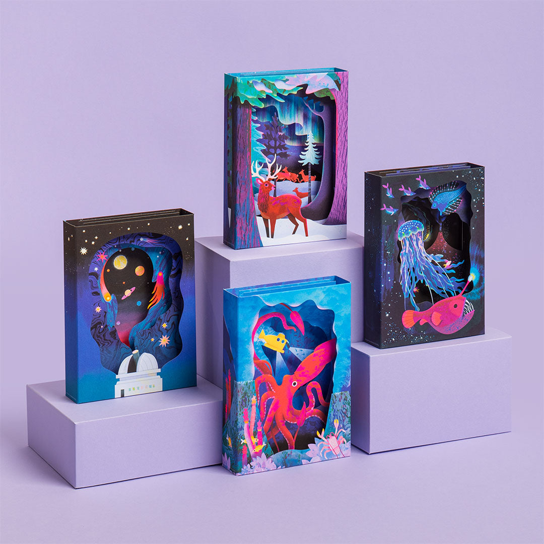 Deep Sea 3D Greeting Card (13674)