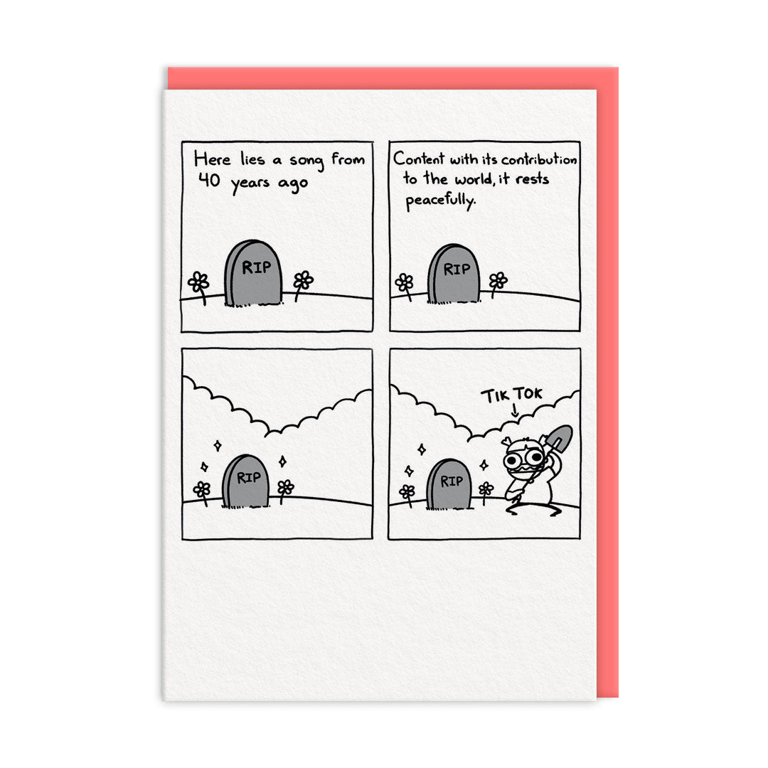 RIP Song Greeting Card (11696)