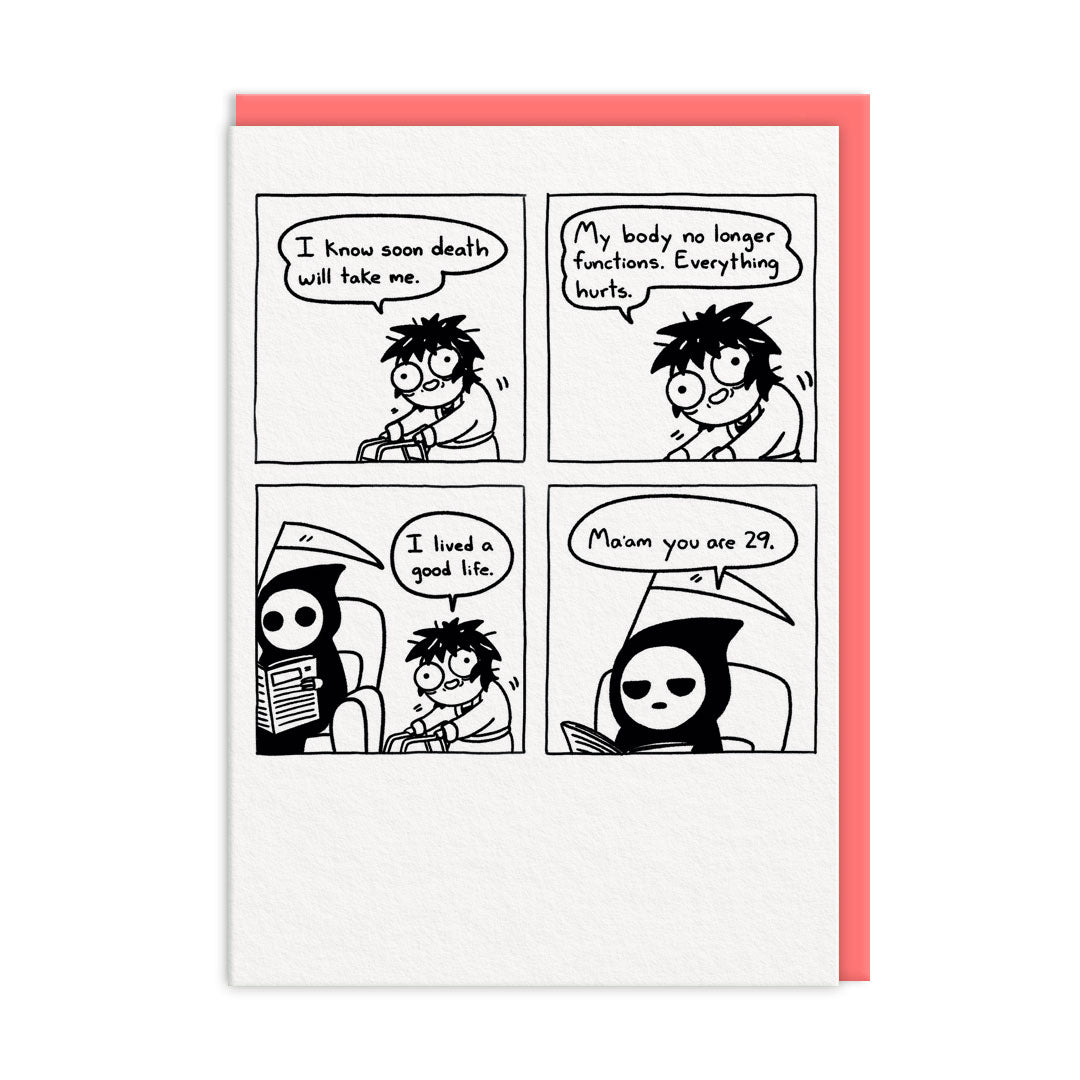 Death WiIl Take Me Greeting Card (11698)