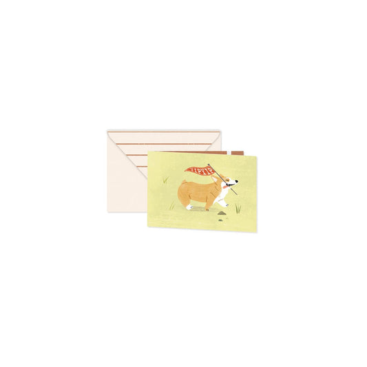 Dog Race Sliding Greeting Card (10621)