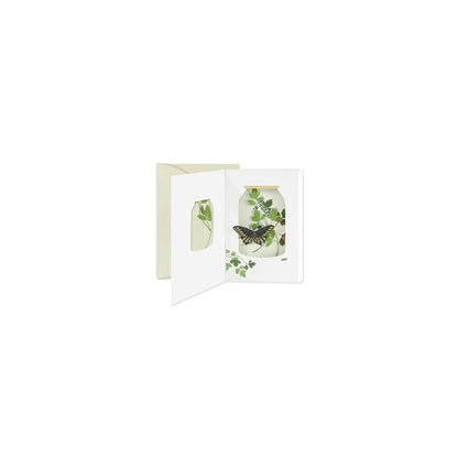 Bug Jar Sliding Greeting Card (10622)