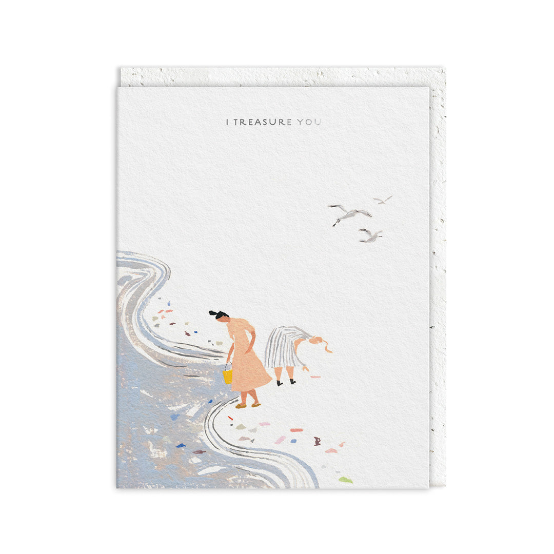 I Treasure You Greeting Card (12865)