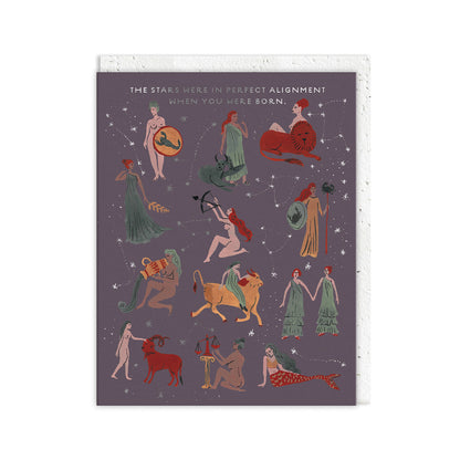Perfect Alignment Greeting Card (12868)