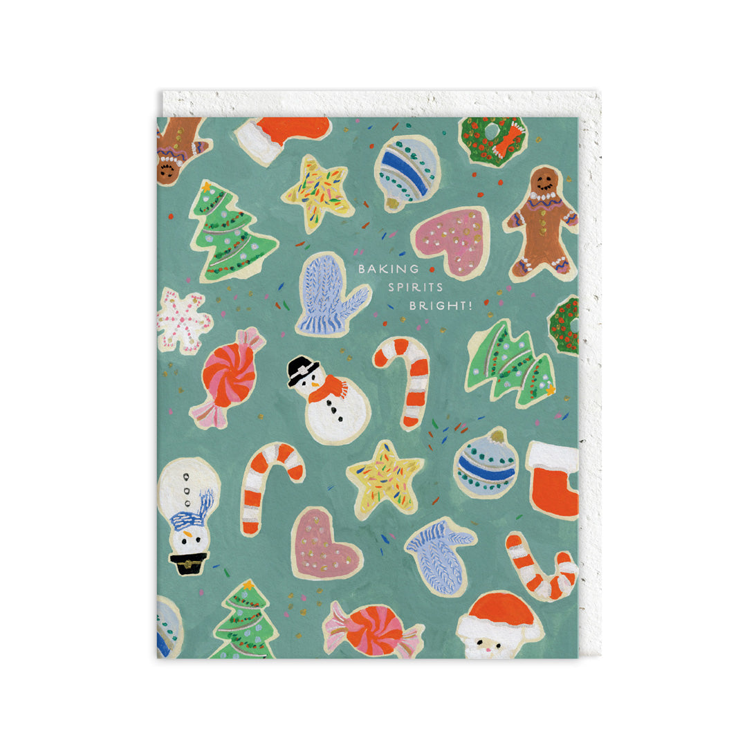 Christmas Baking Greeting Card (13564)